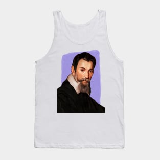 Italian Composer Claudio Monteverdi illustration Tank Top